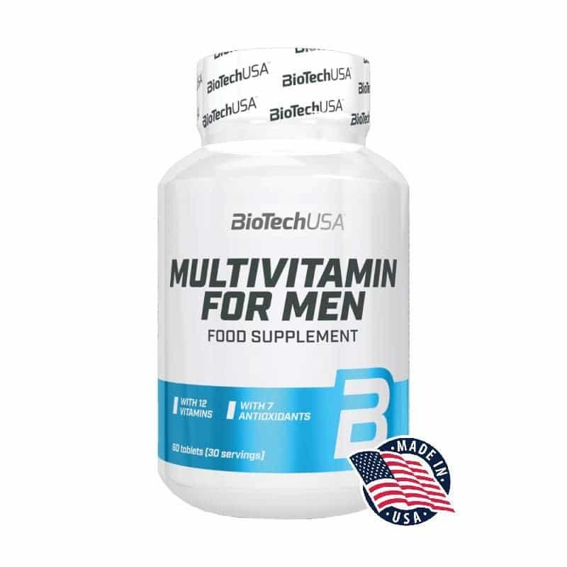 Multivitamin for Men 60 Tabs – BiotechUSA