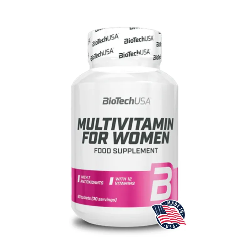 Multivitamin for Women 60 Tabs – BiotechUSA