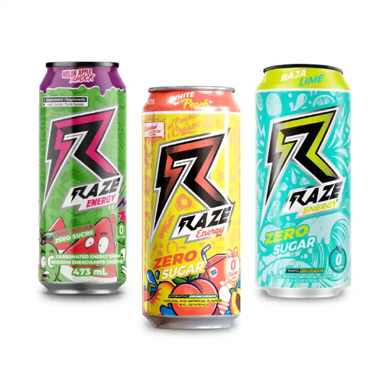 Pack 3 Raze Energy Drink