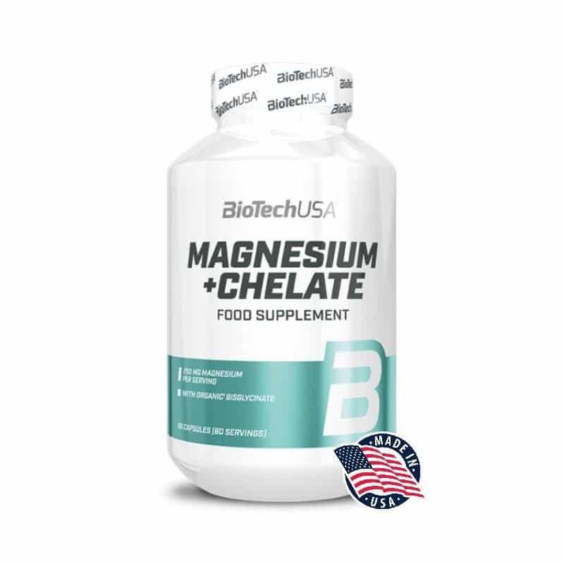Magnésium Bisglycinate + Chelate – BiotechUSA