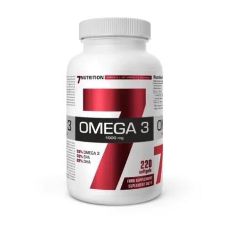 Oméga 3 1000mg – 7Nutrition 220 Softgels