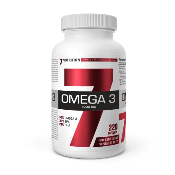 Oméga 3 1000mg – 7Nutrition 220 Softgels