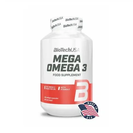Mega Omega-3 90 Softgels – BiotechUSA