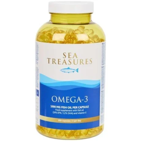 SEA TREASURE Omega 3 Fish Oil 1000MG