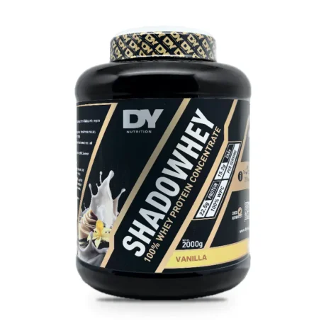 SHADOWHEY 100% Whey Protein Concentrate 2kg – 66 Doses – DY Nutrition (Dorian Yates)