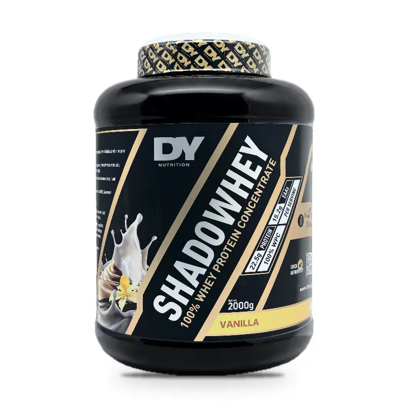 SHADOWHEY 100% Whey Protein Concentrate 2kg – 66 Doses – DY Nutrition (Dorian Yates)